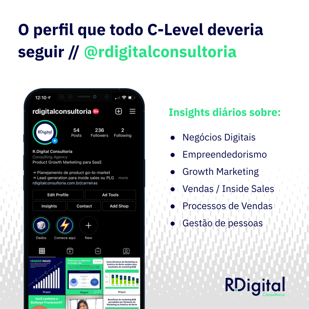 Instagram R.Digital Consultoria